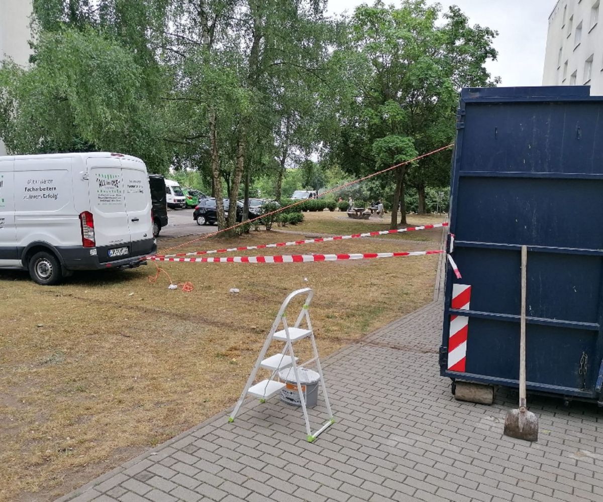 Absperrungen