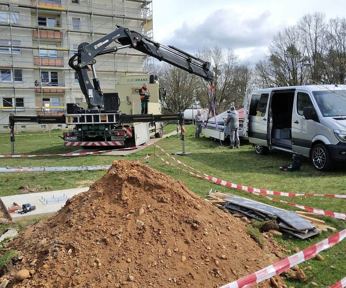 Kranarbeiten